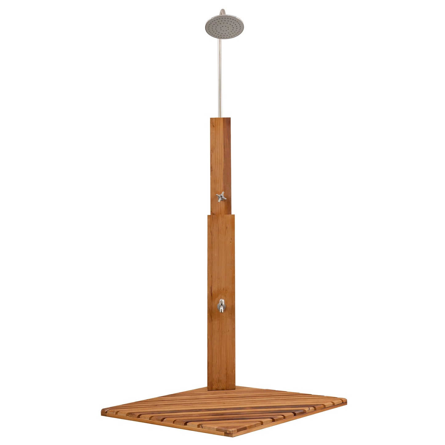 Hemlock Wood Outdoor Shower by Redwood Outdoors