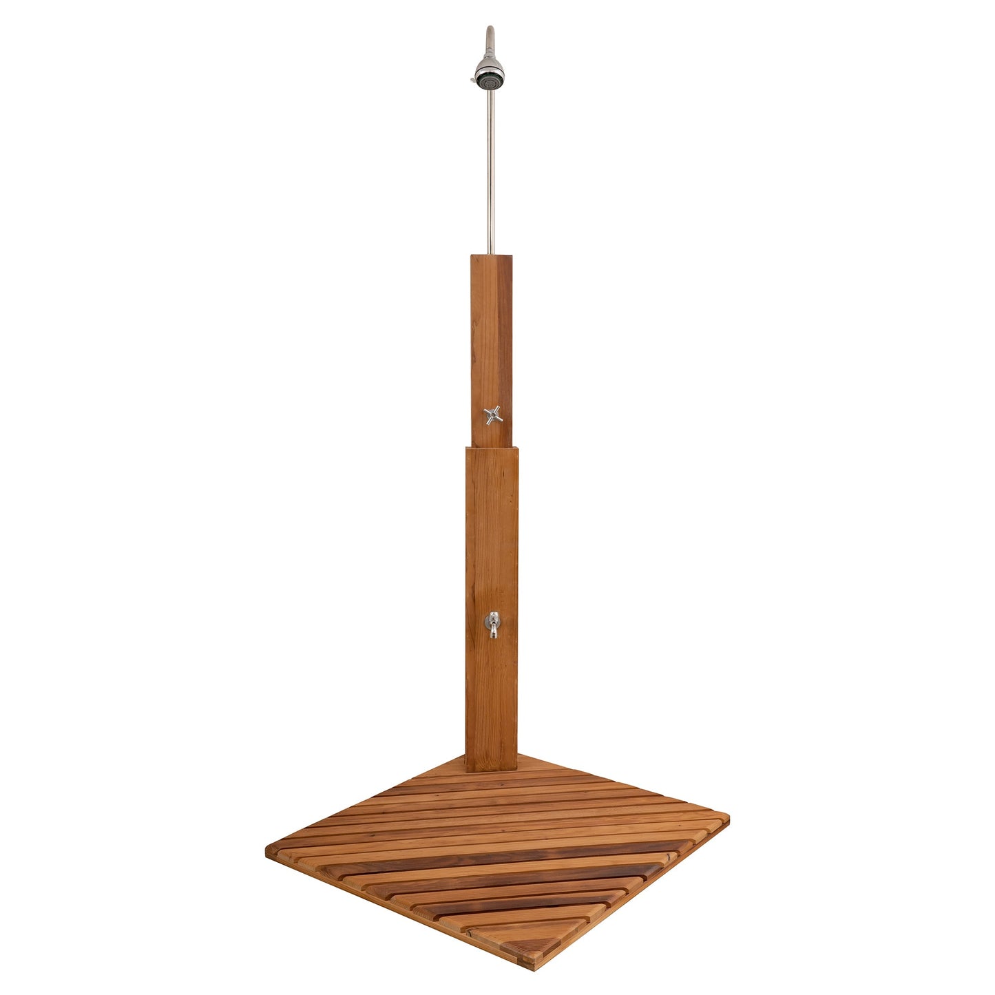 Hemlock Wood Outdoor Shower by Redwood Outdoors