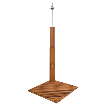 Hemlock Wood Outdoor Shower by Redwood Outdoors