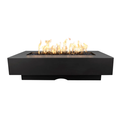 Del Mar GFRC Concrete Rectangle Natural Gas Fire Pit Table