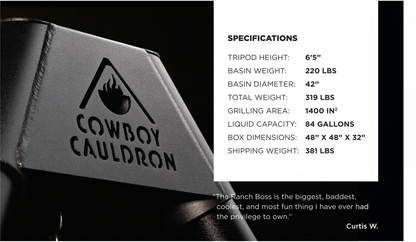 The cowboy Cauldron is one of the most beautiful and authentic hand made firepits you can purchase. Made in America these are made to last with great quality and a country style. this firepit you can move anywhere. Similar to the smokeless firepit 