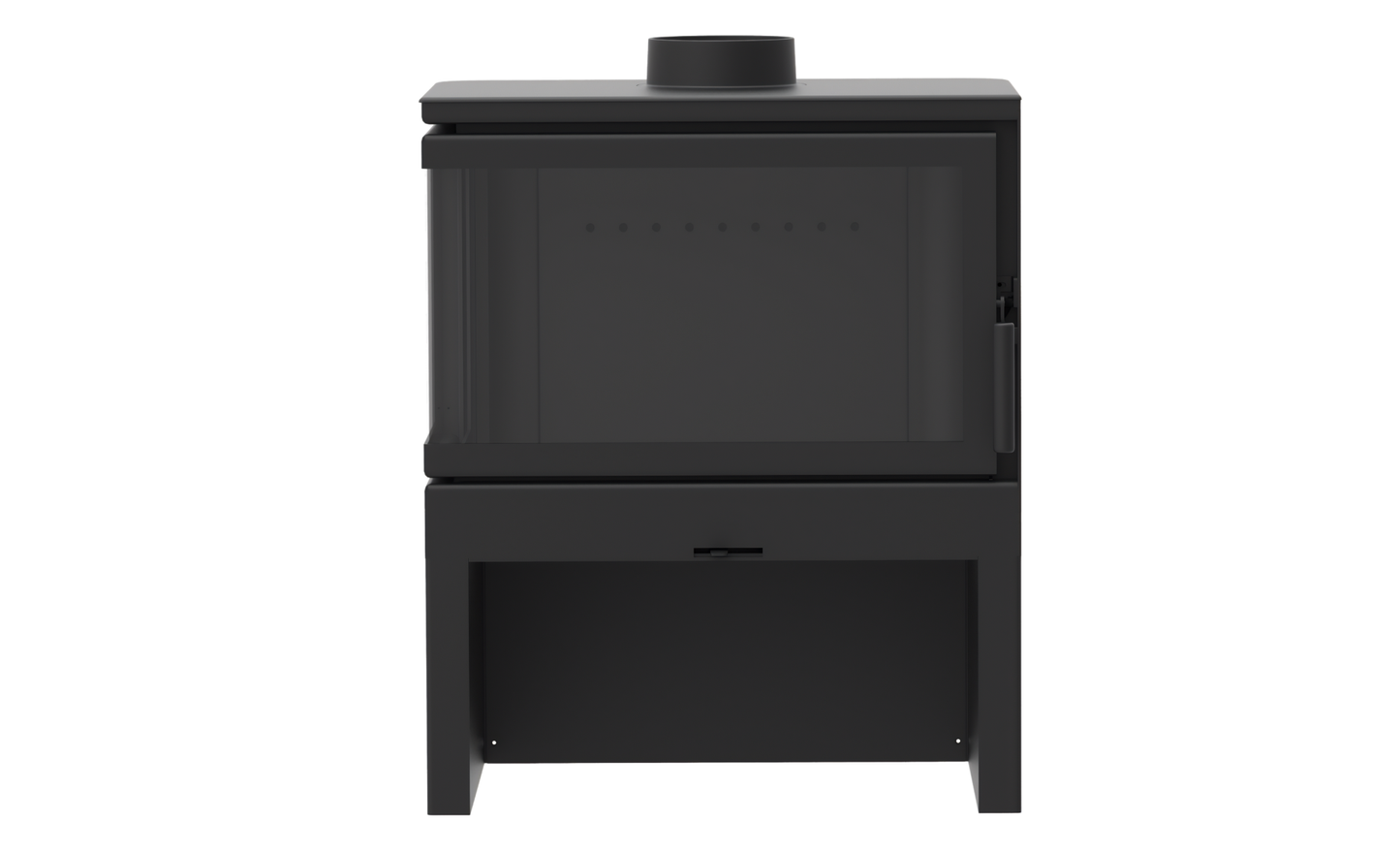 Black finish wood burning stove Dorako sto M 14 Left corner fireplace.
Cast iron freestanding Wood burning close combustion fireplace with Two-Sided Viewing. The Corner Two-Sided wood stove brings an unused space to life, either left- or right-facing. It is a nove
Dorako sto M 14 R is similar to Montigo DIVINE Multi Corner Gas Fireplace | H38CL/CR, Majestic Trilliant 30 Freestanding Direct Vent Gas Fireplace - TRILLIANT30, Napoleon Wood Stove 1450 Independence