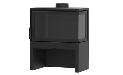 Black finish wood burning stove Dorako sto M 14 Right corner fireplace.
Cast iron freestanding Wood burning close combustion fireplace with Two-Sided Viewing. The Corner Two-Sided wood stove brings an unused space to life, either left- or right-facing. It is a nove
Dorako sto M 14 R is similar to Montigo DIVINE Multi Corner Gas Fireplace | H38CL/CR, Majestic Trilliant 30 Freestanding Direct Vent Gas Fireplace - TRILLIANT30, Napoleon Wood Stove 1450 Independence