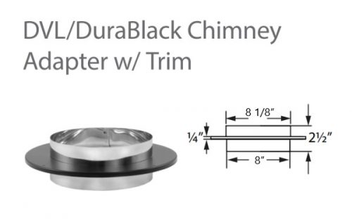 7'' DuraVent flue pipe Bundle for vaulted or flat ceilings- perfect for Invicta