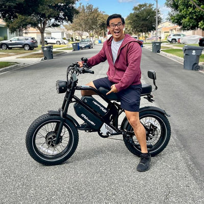 HappyRun G70 750W Hydraulic Brakes Fast Electric Cargo Bikes