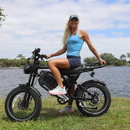 HappyRun G70 750W Hydraulic Brakes Fast Electric Cargo Bikes
