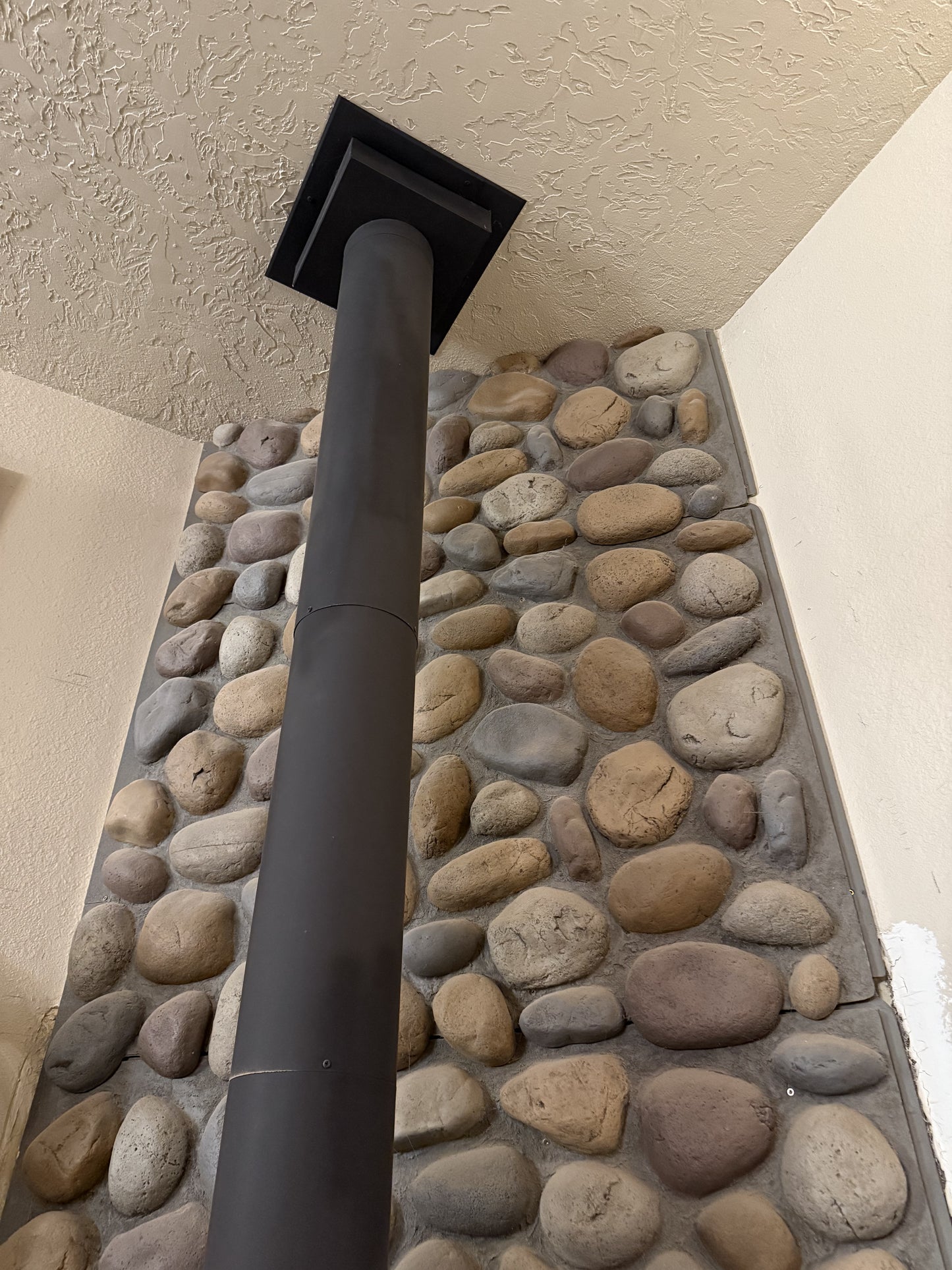 DuraVent 12" Length DuraBlack Single-Wall Black Pipe