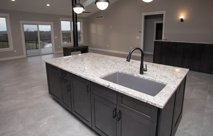 Invicta® Nelson Two Sided Glass 36" Cast Iron Wood Burning Stove Fireplace- Double sided see through Wood Stove