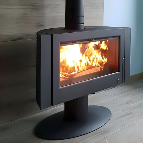 Invicta Antaya Cast Iron Wood Burning Stove | 99,000 BTU EPA Certified ...