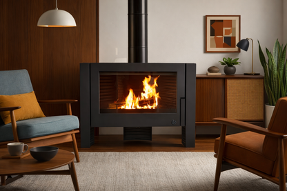 Invicta® Itaya Wood Burning Stove Cast Iron Fire place