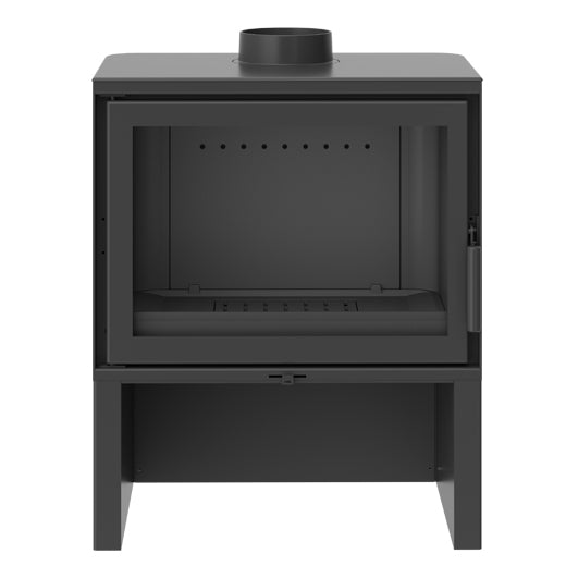 KFD Cube by DORAKO STO M14 Wood Burning Fireplace – Smokey