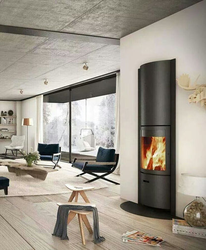 Stûv 30 Compact H - 360° Rotating 6KW Wood Burning Stove