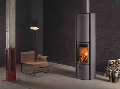 Stûv 30 Compact H - 360° Rotating 6KW Wood Burning Stove