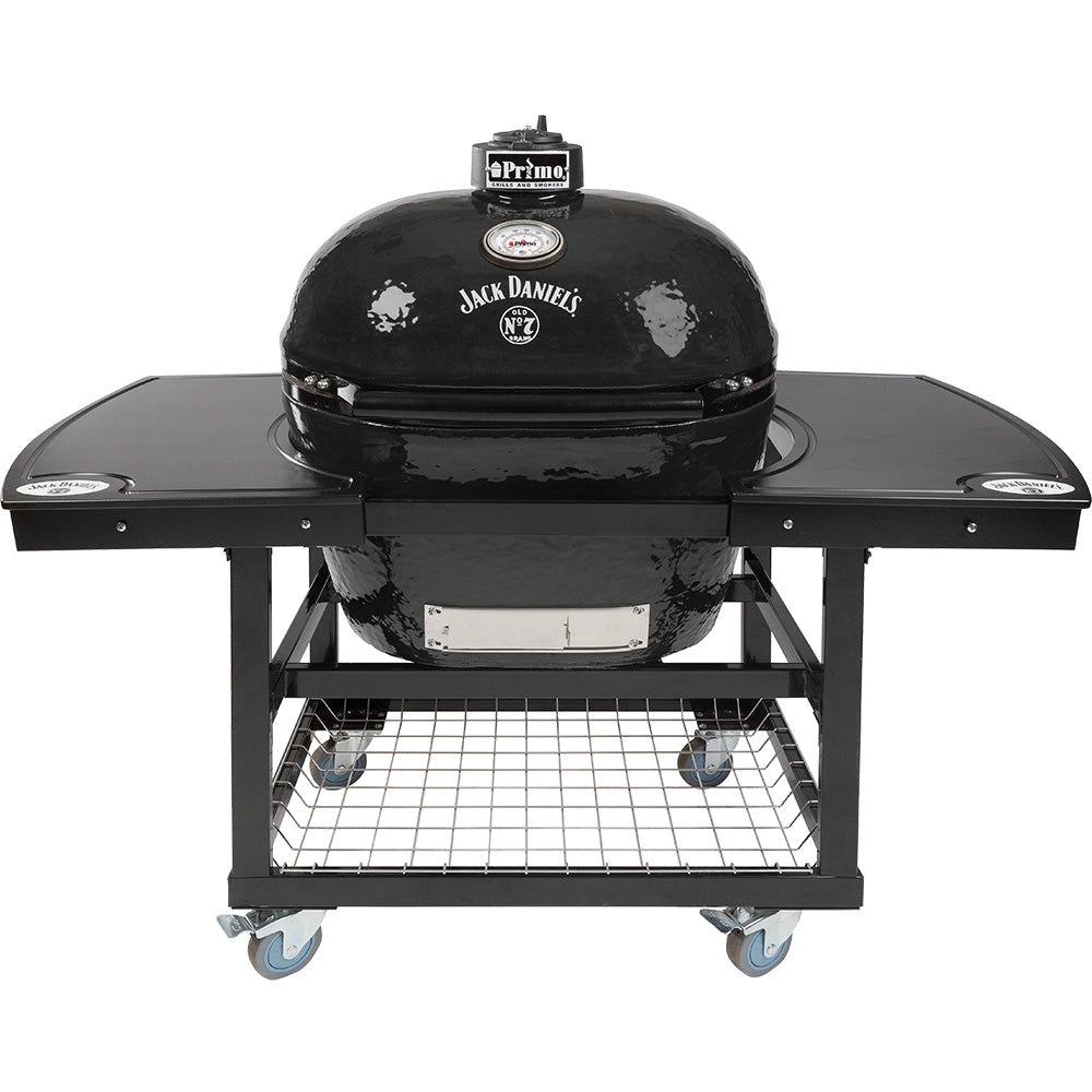 Smokey Mountain, Fireplaces, Primo, Grills, Outdoor Living, Burner, Fire, Primo Ceramic, Grill Head, XL 400, Kamado Grill, Cypress, Table, Primo Cradle, Portable Top, Basket, Stainless Steel 