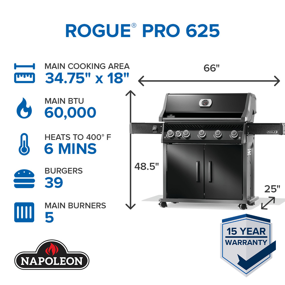 napoleon rogue series pro 625 sib dimension