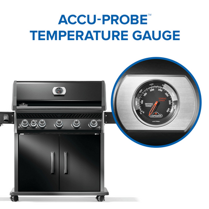 napoleon rogue series pro 625 sib accu-probe temperature gauge