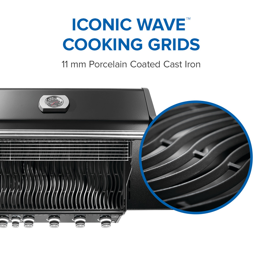 napoleon rogue series pro 625 sib Iconic wave cooking grid