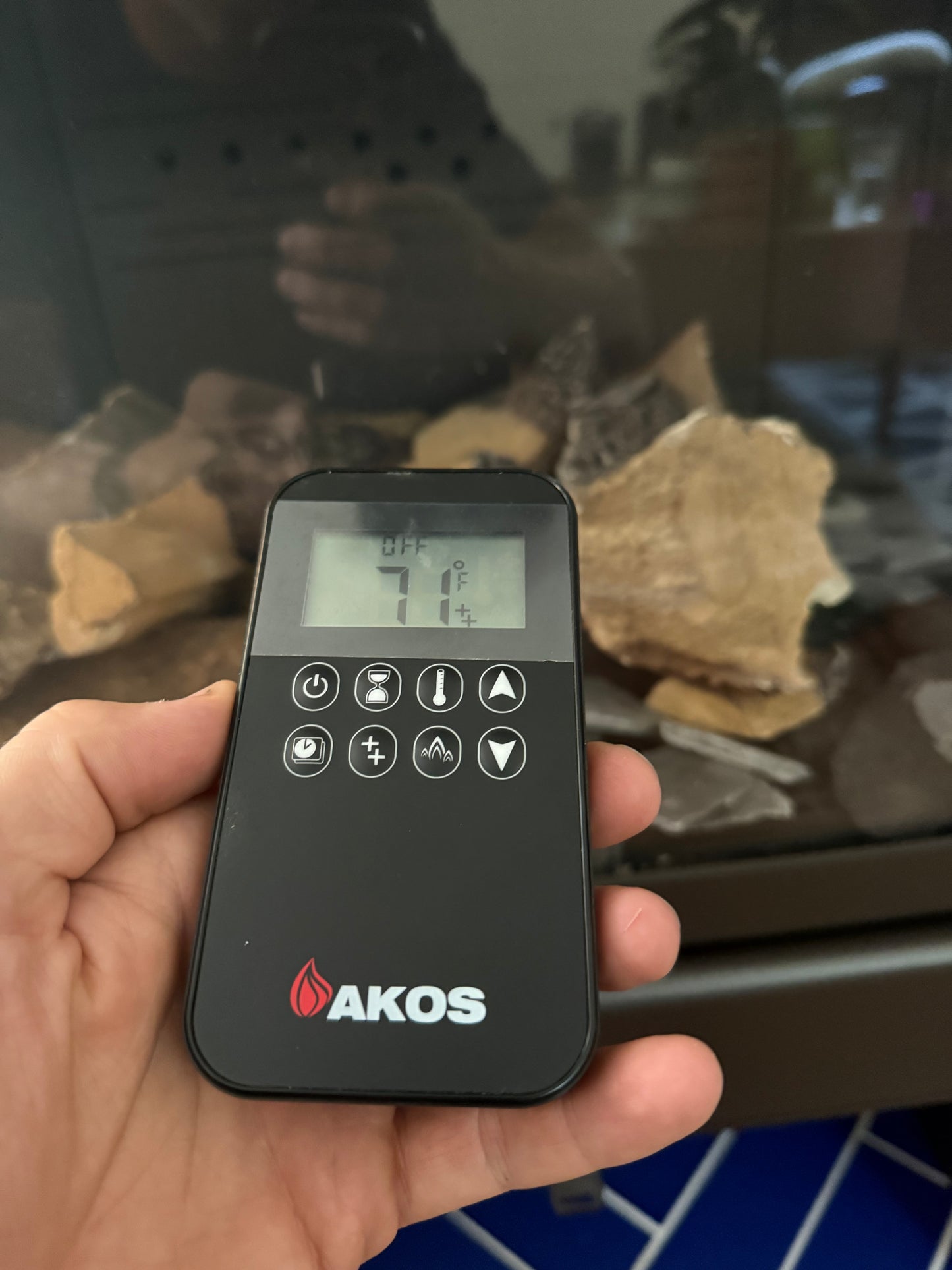 KFD Dorako Ariana- Three Sided Glass Freestanding Gas Fireplace with Bench Direct Vent Gas