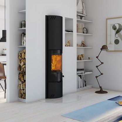 Stûv 30 Compact H - 360° Rotating 6KW Wood Burning Stove