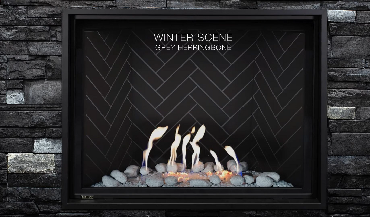 Montigo DELRAY SQUARE DRSQ46-2 FULL LOAD FIREPLACE