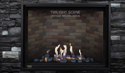 Montigo DELRAY SQUARE DRSQ46-2 FULL LOAD FIREPLACE