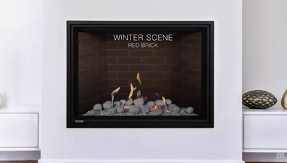 Montigo DelRay Square DRSQ42-2 Full Load Fireplace