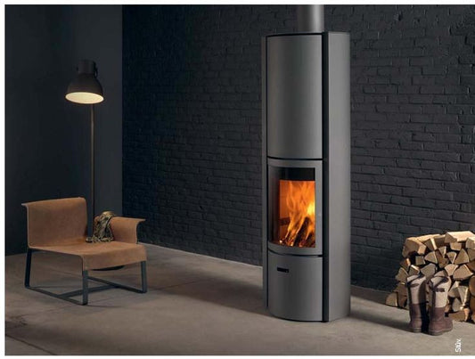 Stûv 30-H
Stûv 30-H accumulation Stûv 30-H Accumulation wood stove with thermal mass heat storage, modern rotating fireplace, high efficiency wood burning stove, European design heater for contemporary homes

(premium/designer angle):
Stûv 30-H Accumulation designer wood fireplace with heat retention core, luxury modern stove, minimalist cylindrical fireplace, high performance European heating solution
Stûv 30-H Accumulation wood burning stove with integrated heat storage