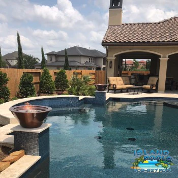 Outdoor Copper Cazo Fire & Water Bowl, Perfect Pool Garden Luxury Centerpiece For Home decor