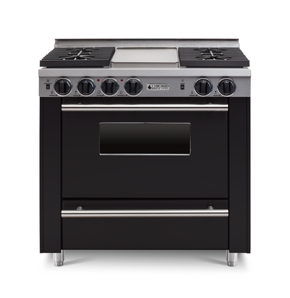 Chicago Brick Oven - 36” All-Gas Convection Range - Sealed Burners (4-6 Burners Option )