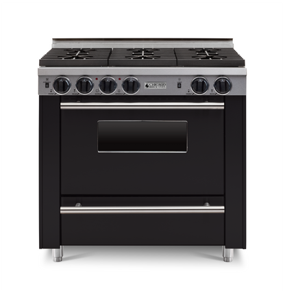 Chicago Brick Oven - 36” All-Gas Convection Range - Sealed Burners (4-6 Burners Option )