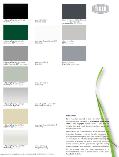 These are the RAL colors you choose from - please put down the color you want - we will call you and confirm the color. please allow 6 to 9 months to get these fireplace ade specifically for you. these come with 8' of pipe and if you want more we can add it and make it match perfectly for you. thank you for supporting us at Smokey Mountain Fireplaces