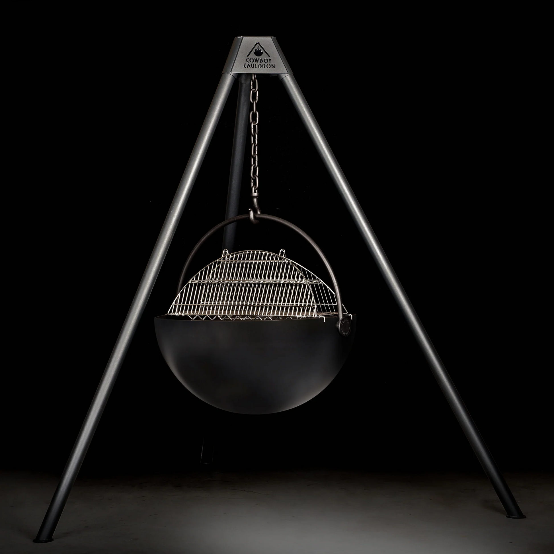 Tripod Stand With hang wood Burning Fire pit