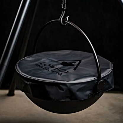 Cowboy Cauldron Cooking/Grill Wood Burning Fire Pit Pot- remember to get your cover for your Fire put this along with some bear fat is exactly what you need to help preserve it for a long time. Used in the garden, the Cow Cauldron is able to be moved anywhere - because it will not heat up the ground under it, move it to have a fire anywhere you please. Cowboy Cauldron the Wrangle 36": can be a grill can be a patio heater and is a beautiful piece of art work Modular Firepit