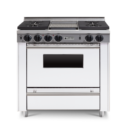 Chicago Brick Oven - 36” All-Gas Convection Range - Sealed Burners (4-6 Burners Option )