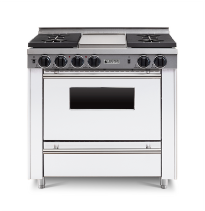 Chicago Brick Oven - 36” All-Gas Convection Range - Sealed Burners (4-6 Burners Option )