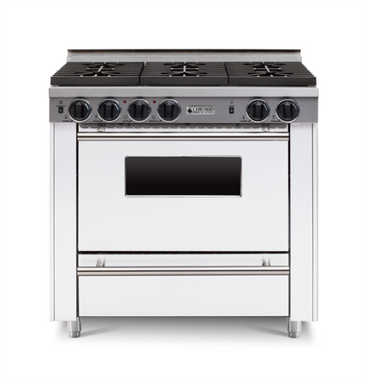 Chicago Brick Oven - 36” All-Gas Convection Range - Sealed Burners (4-6 Burners Option )