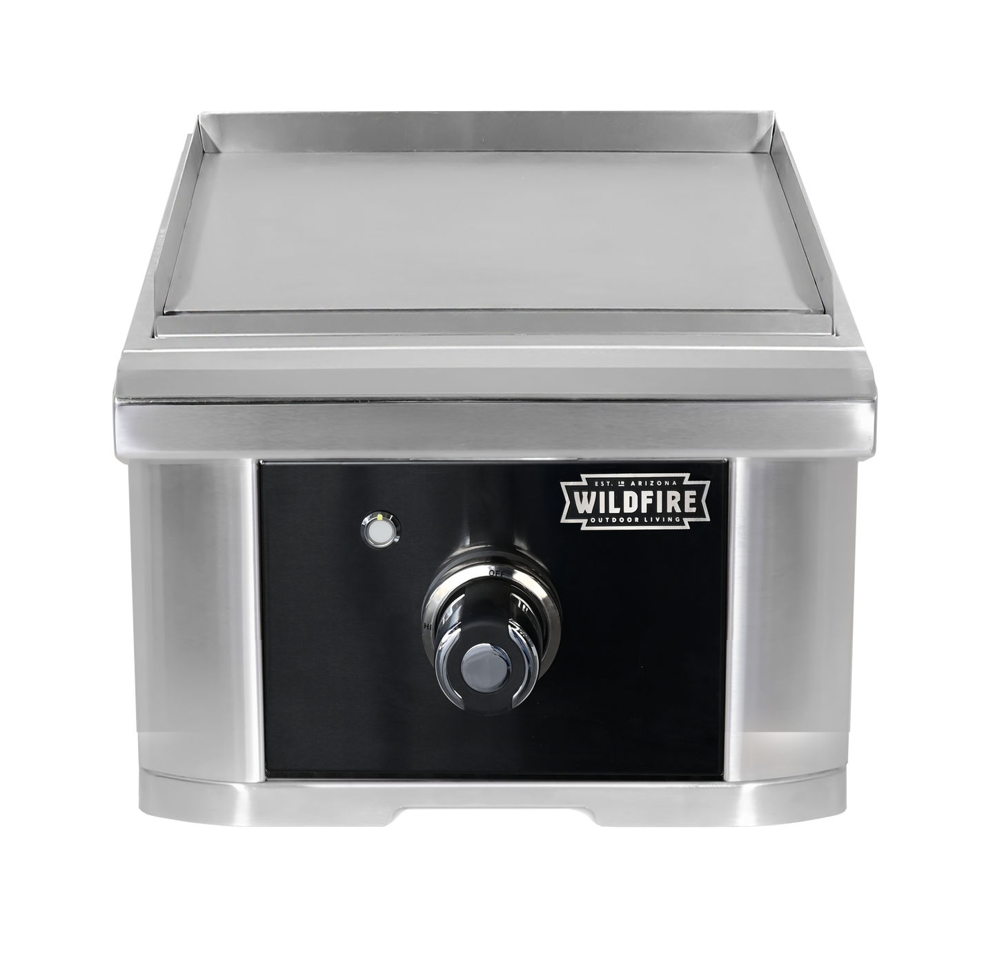 Wildfire Ranch Pro 15" Side Griddle, Black Stainless Steel