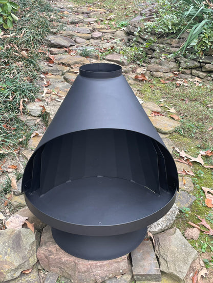 Malm 34” Zircon Freestanding Wood Burning Fireplace