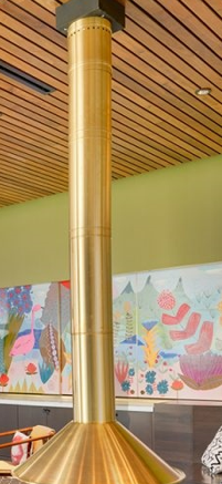 Brass Cone and Fire Drum are available pricing is online at Smokey Mountain fireplaces also Brass and Copper Fireplaces have the same price usually