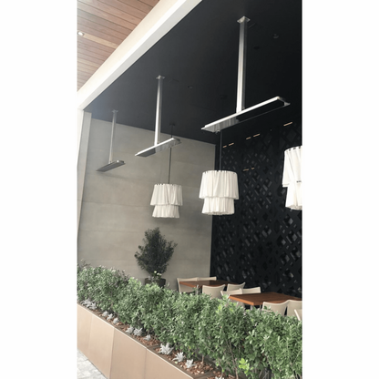 Three Ceiling Mount of 2300W Bromic Platinum Patio heater