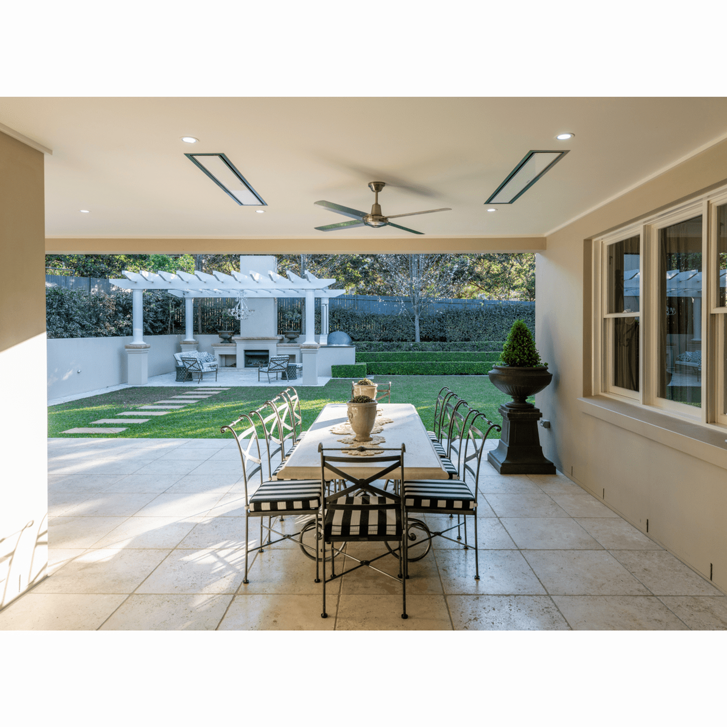 Two Ceiling Mount of 2300W Bromic Platinum Electric Marine Outdoor heater