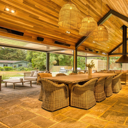 Patio ceiling mount 3400W Black Bromic Platinum Electric heater