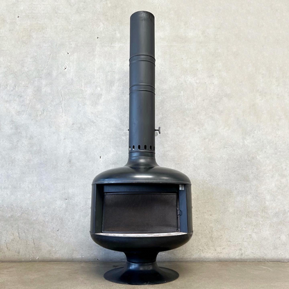 Matte Black Malm Fireplace Made to order in B Vent, and Wood Burning styles