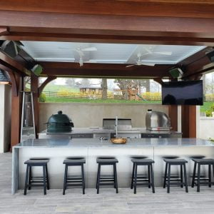 Outdoor living Ceiling Hanged Bromic Platinum Smart-heat gas 500 Series NG