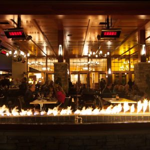 Restaurant Ceiling Hanged Bromic Platinum Smart-heat gas 500 Series NG