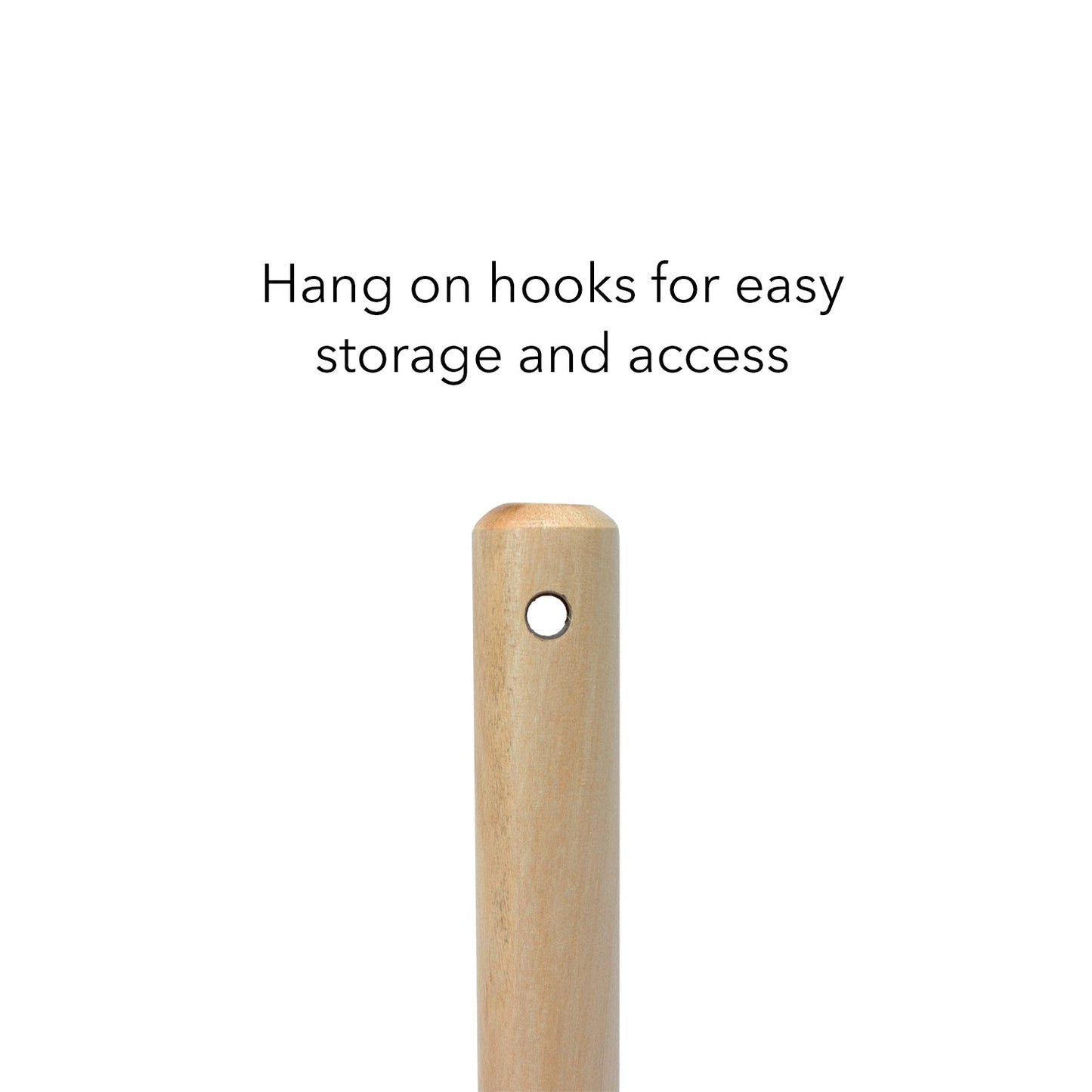 ALUMINUM 17.5 INCH PIZZA SPINNER TURNING FORK WITH WOODEN HANDLE AND LEATHER STRAP (2-PACK), PIZZA TURNER, PIZZA BUBBLE POPPER - OUTDOOR PIZZA OVEN ACCESSORIES