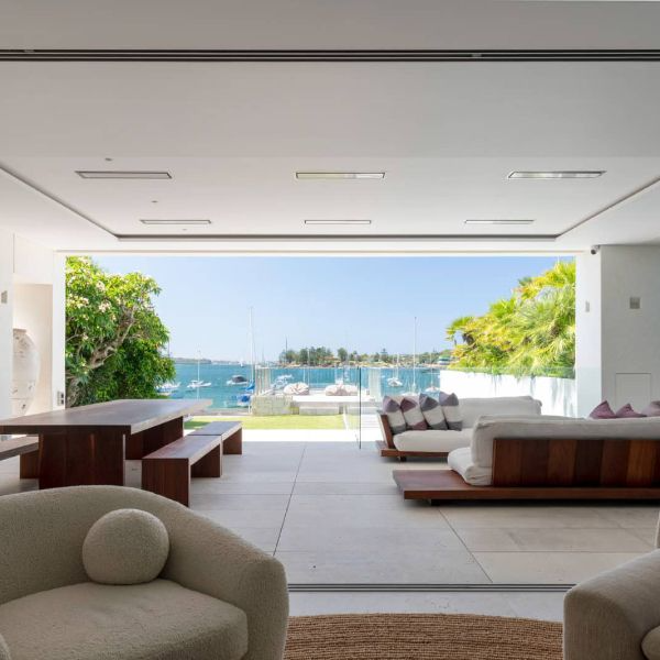 Marine Outdoor Backyard Ceiling mount six 3400W white bromic platinum electric marine heater