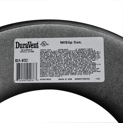 6" DuraLiner Masonry Thimble with Slip Connector - 6DLR-MTSC