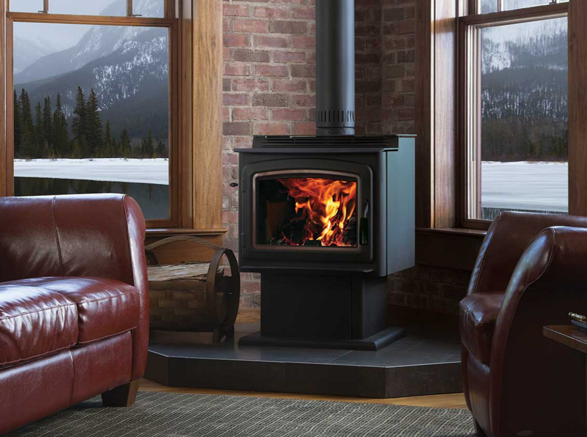 Grandview 230 BTU Freestanding Wood Burning Stove