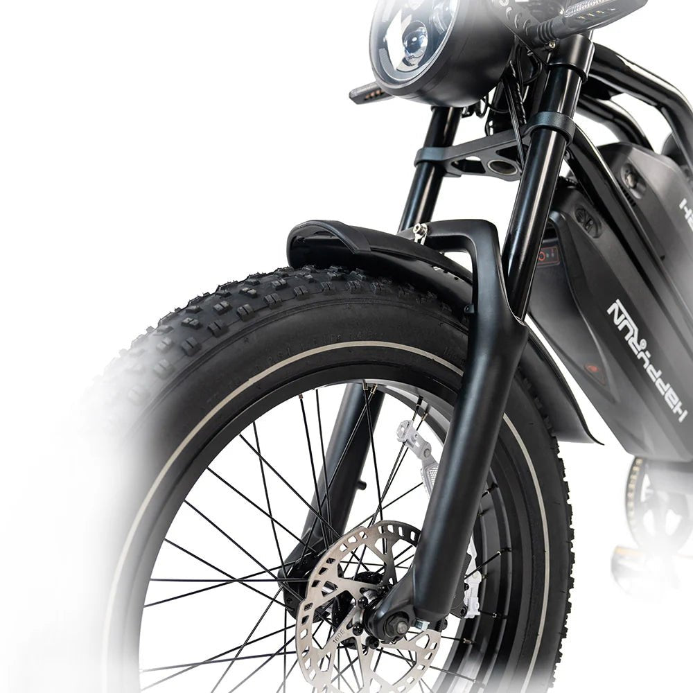 HappyRun G70 750W Hydraulic Brakes Fast Electric Cargo Bikes